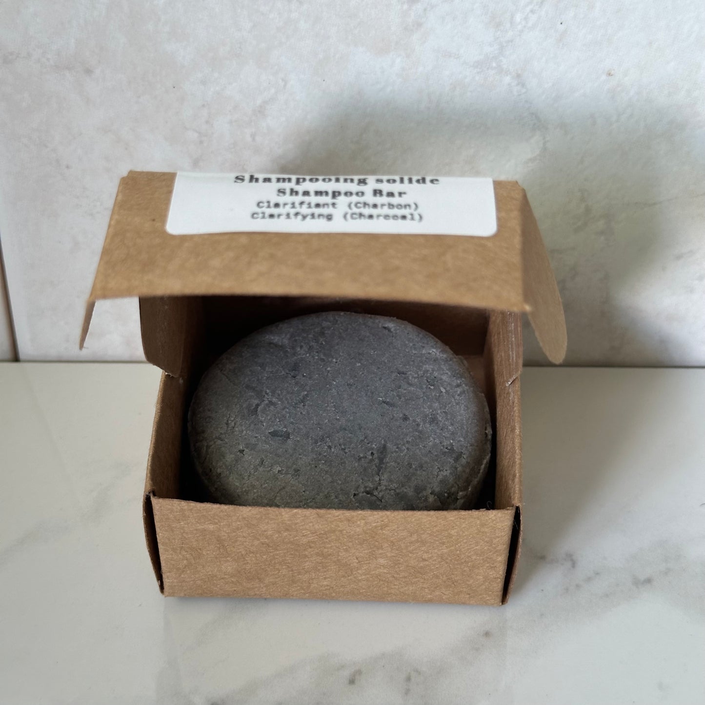 Shampooing solide - clarifiant (charbon)