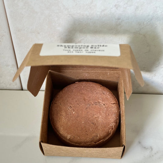 Shampooing solide - tous types de cheveux